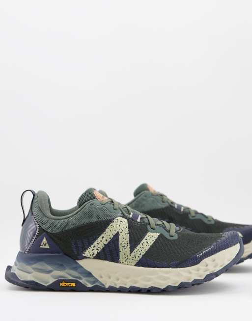 New Balance – Trail Fresh Foam Hierro – Szaro-zielone buty sportowe