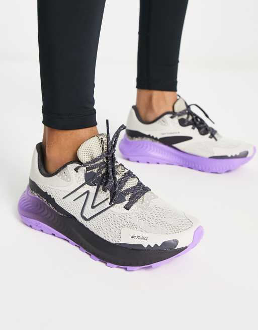 New Balance Trail Nitrel Baskets Blanc et violet