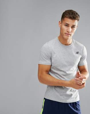 new balance heather tech short sleeve