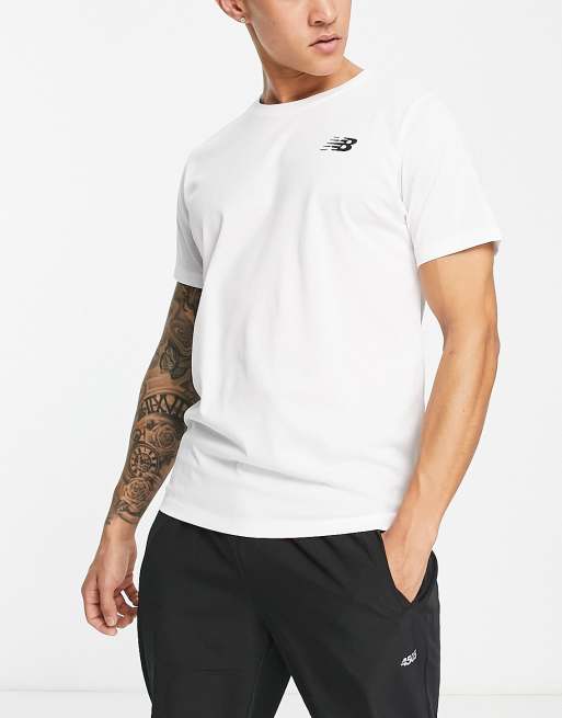 New Balance Training – Heathetech – Biały T-shirt