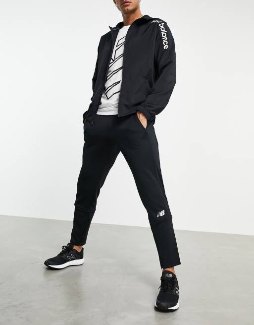 New Balance Training tenacity knit joggers in black | ASOS