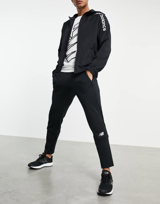 New Balance Training tenacity knit sweatpants in black