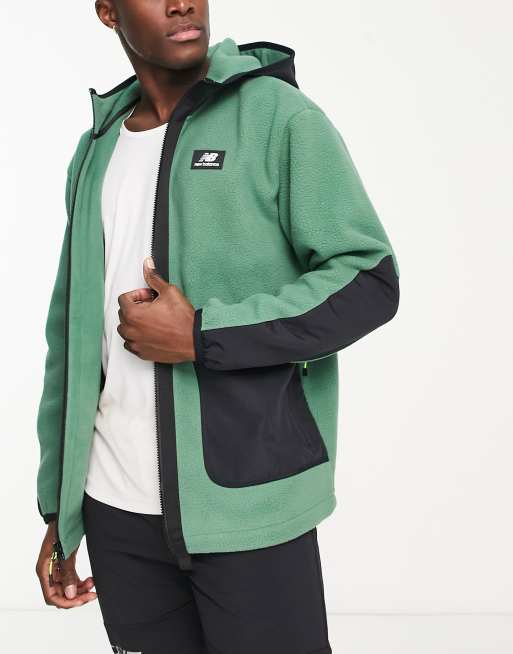 New balance hooded clearance jacket