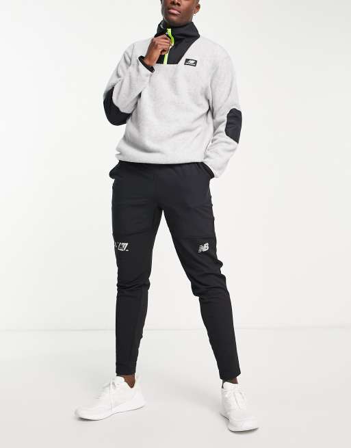New Balance - Unisex All Terrain Spinnex - Top met 1/4 rits in grijs , 3 van 4