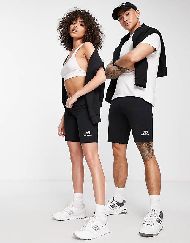 New Balance - unisex legging shorts in black