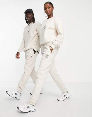 New balance unisex life in balance jogger in ecru - ASOS Price Checker