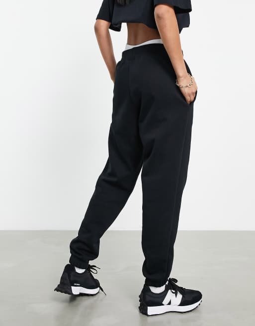New Balance unisex life in balance joggers in black, 4 of 4