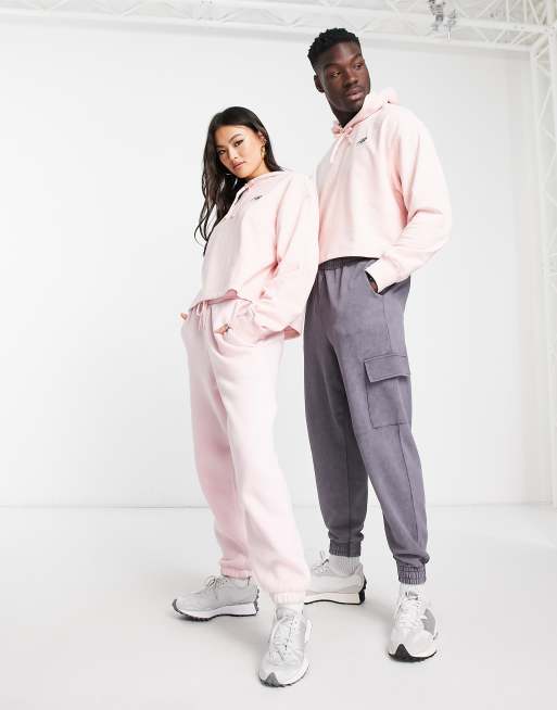 Pink new balance online hoodie