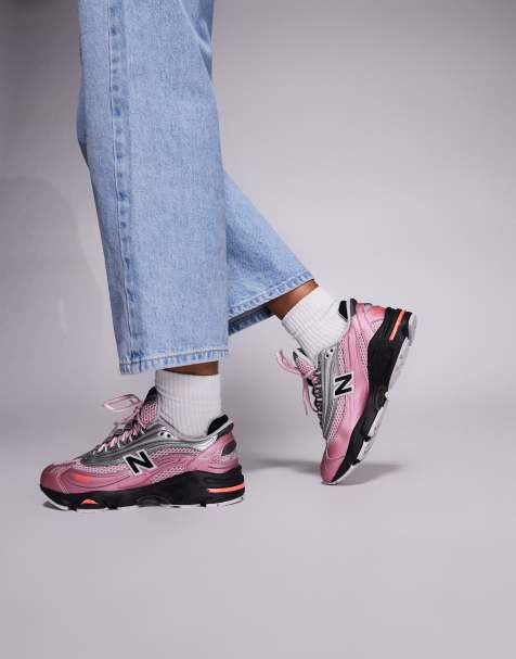 New Balance Unisex – M1000 – Różowo-srebrne buty sportowe - view 1