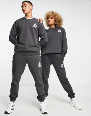 New Balance Unisex Members Club Sweatpants In Black