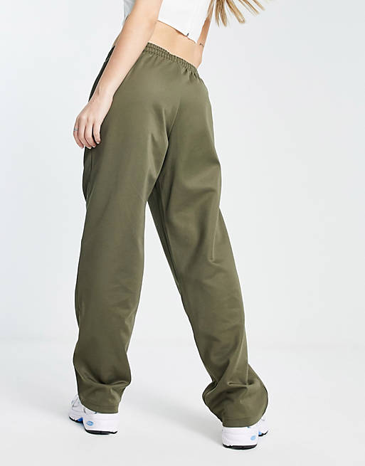 New Balance unisex track pants in khaki