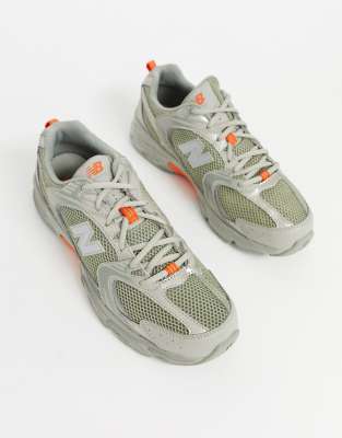 new balance 452 grey orange
