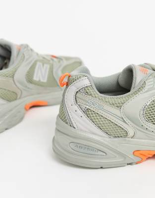 new balance 452 grey orange