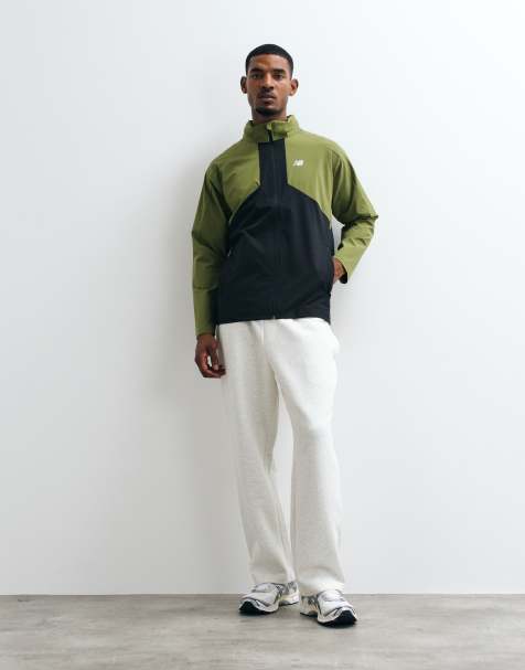 New Balance Utility stretch woven jacket in sport green - view 1