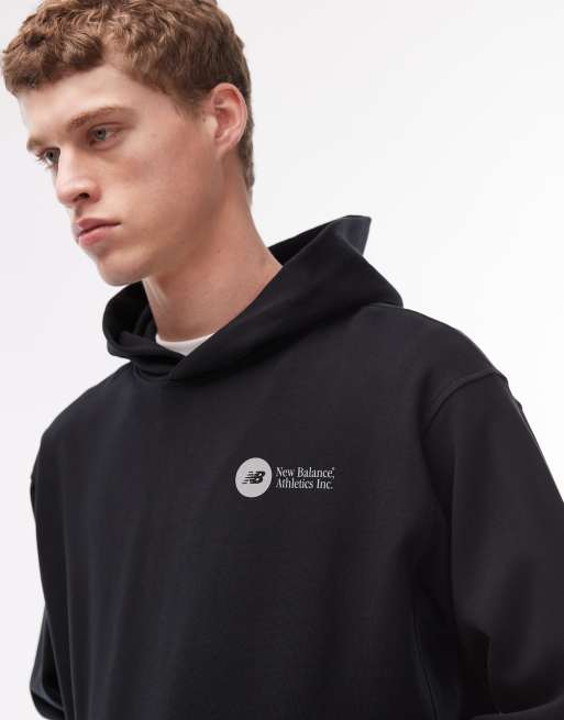 New Balance Vortex hoodie in black, 5 of 5