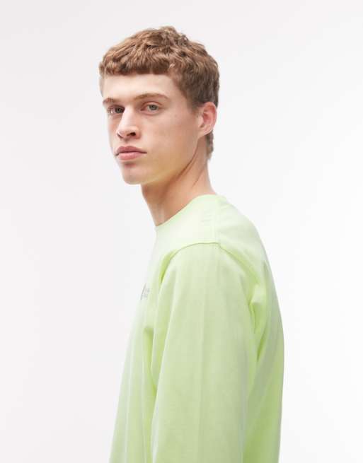 New Balance - Vortex - Neongul T-shirt med lange ærmer, 4 af 5