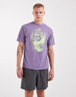 Vortex - Performance-T-Shirt in Lila Lila XS