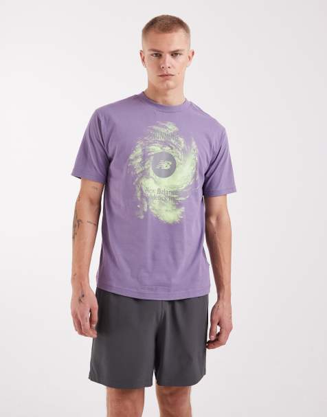 New Balance - Vortex - Performance - T-shirt in paars - view 1