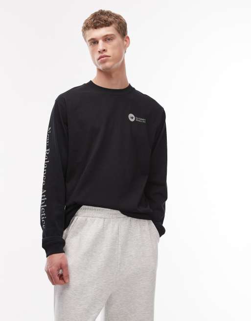 New Balance – Vortex – Svart t-shirt med långa ärmar, 3 av 5
