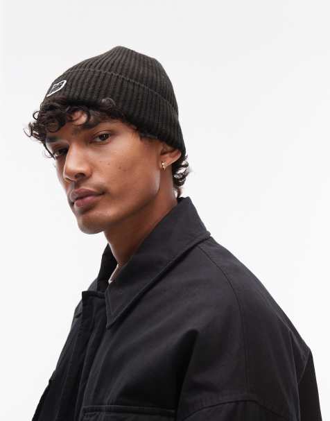 New Balance – Watchman – Strickmütze in Schwarz - view 1