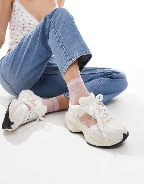 New Balance – WRPD – Sneaker in Wollweiß und Kastanienbraun - view 1