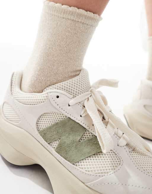 New Balance - WRPD - Sneakers bianco sporco e verde oliva, 4 di 5