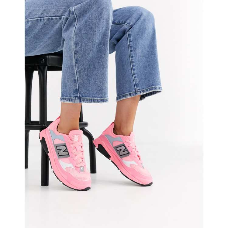 New Balance X Racer Baskets Rose fluo ASOS