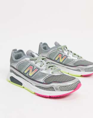 new balance plateadas jeans
