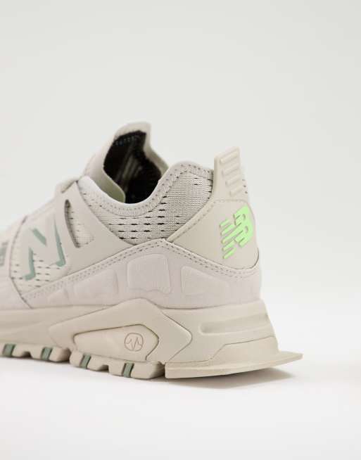 New Balance X Racer sneakers in off white