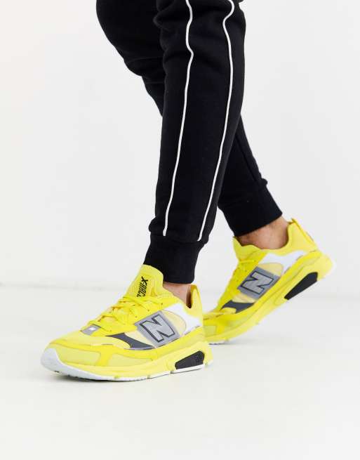 New Balance X Racer sneakers in yellow