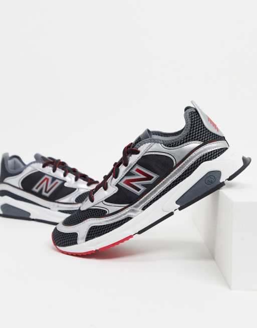 New Balance X-Racer trainers in black | ASOS