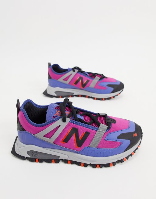 New Balance X Racer Utility trainers in pink