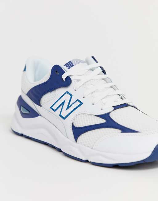 New balance x90 cheap trainers in white