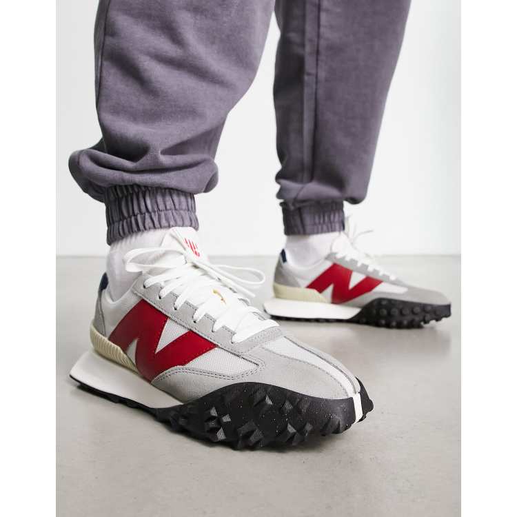 New Balance XC72 Baskets Gris et rouge ASOS