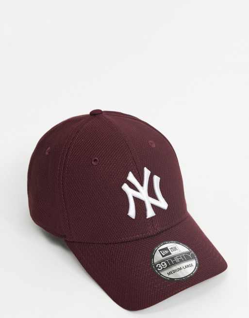 New Era 39Thirty NY Yankees cap in red | ASOS