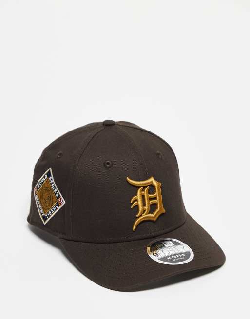 New Era – 9 Forty – Brązowa czapka z daszkiem z motywem Detroit Tigers
