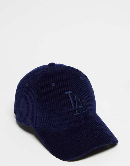 New Era - 9 Twenty LA Dodgers - Uniseks pet van corduroy in blauw