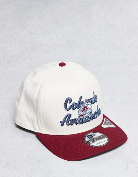New Era - 9fifty - Casquette Colorado Avalanche avec visière contrastante - Blanc/rouge - view 1