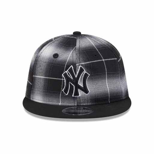 New Era - 9fifty - Casquette NY Yankees à carreaux écossais - Noir, 2 de 3