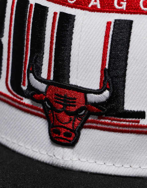 New Era - 9Fifty Chicago Bulls - Casquette rétro - Blanc, 3 de 4