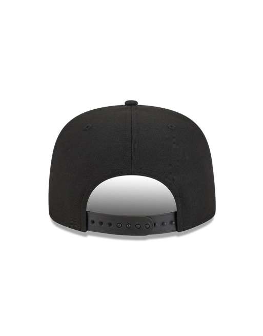 New Era - 9fifty Chicago Bulls - Pet met monogram in zwart, 5 van 6