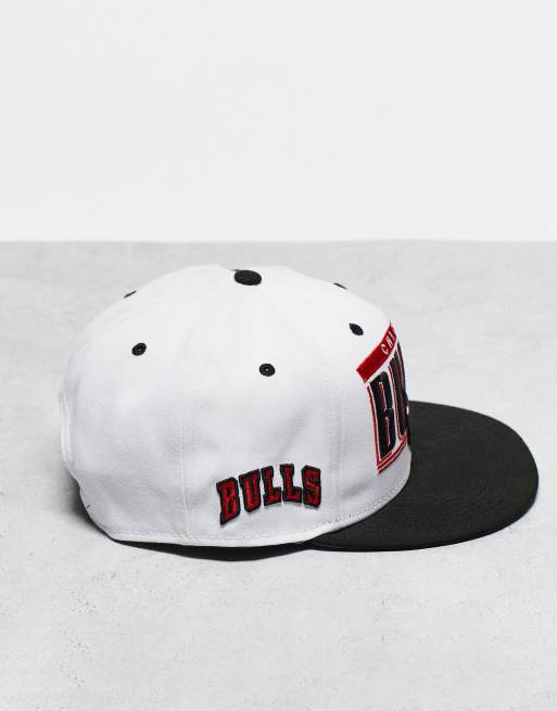 New Era – 9Fifty – Chicago Bulls – Vit keps i retrostil, 2 av 4