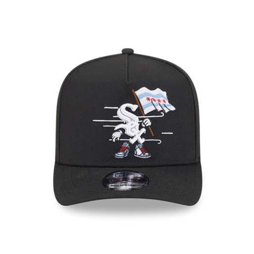 New Era - 9Fifty - Chicago White Sox - Sort kasket med tegneseriegrafik, 2 af 3