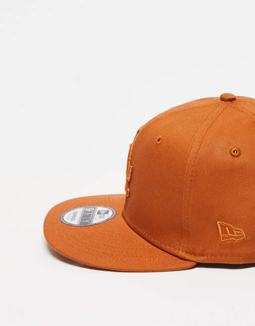 New Era - 9Fifty LA Dodgers - Cappellino con allacciatura snapback arancione bruciato, 2 di 4