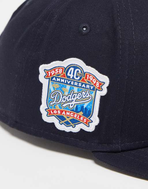 New Era 59Fifty LA Dodgers Cooperstown Patch Blue - NE60240320