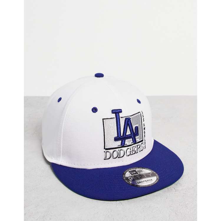 Los Angeles Dodgers New Era Vintage 9FIFTY Snapback Hat - White