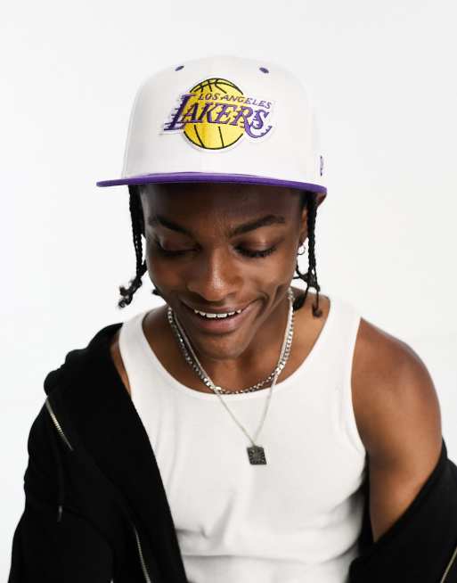 New Era – 9fifty Lakers – Biała czapka z daszkiem