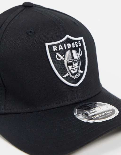 New Era - 9fifty Las Vegas Raiders - Cappellino con allacciatura snapback nero, 3 di 4