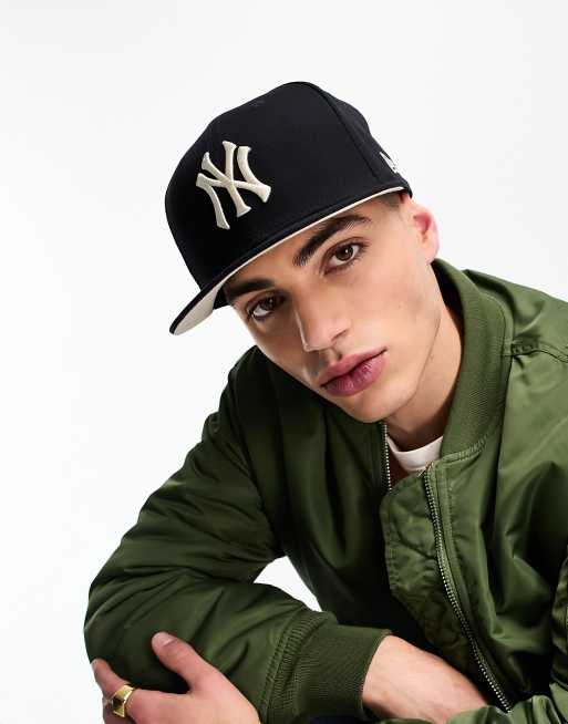 NEW ERA CAP New Era New York Yankees Pinstripe Hoodie In Navy Exclusive To  ASOS for Men