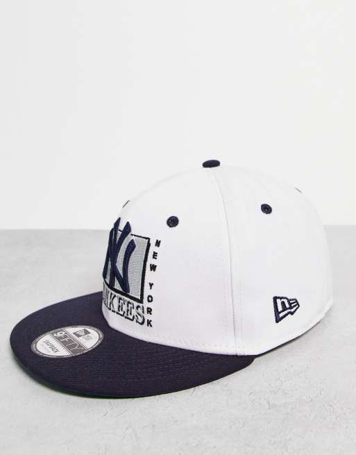 New Era - 9Fifty New York Yankees - Casquette à bride arrière - Blanc, 2 de 4